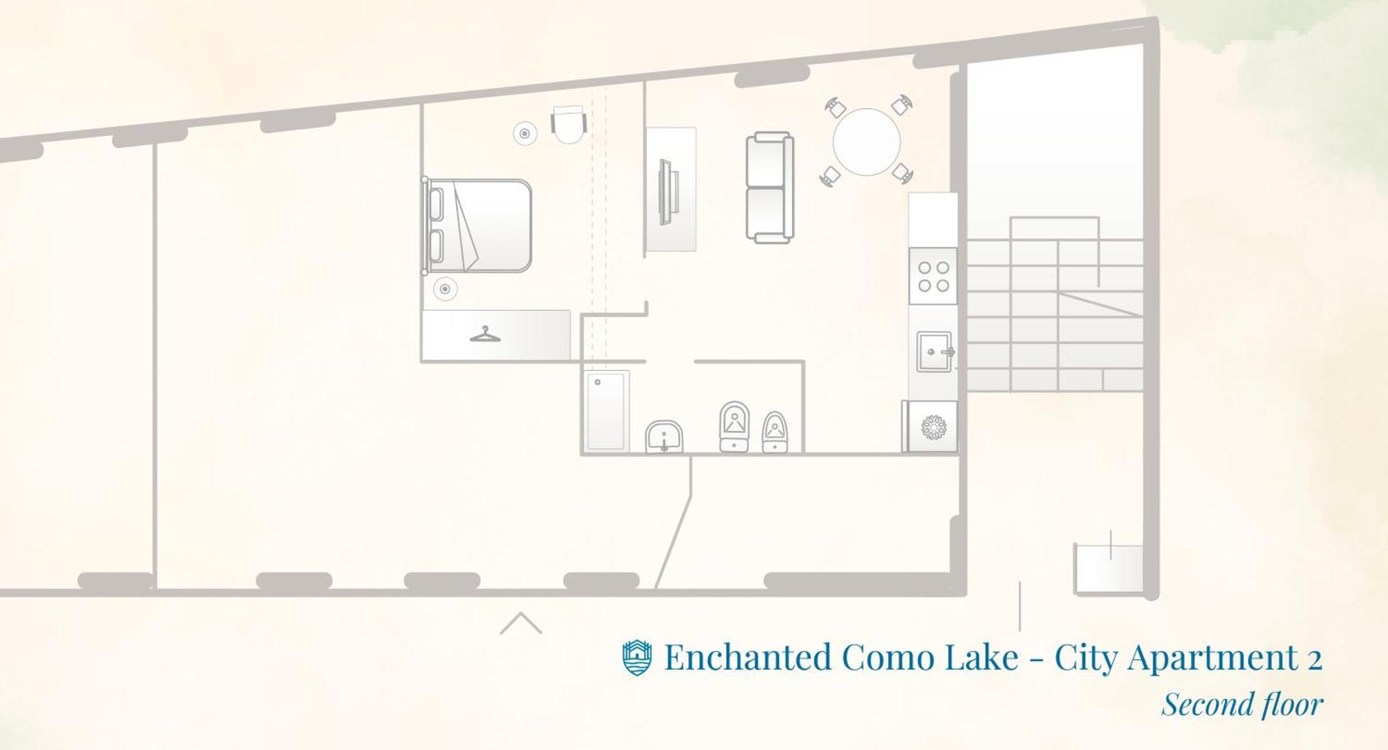 Enchanted Como Lake - City Apartment 2 By Rent All Como Eksteriør bilde
